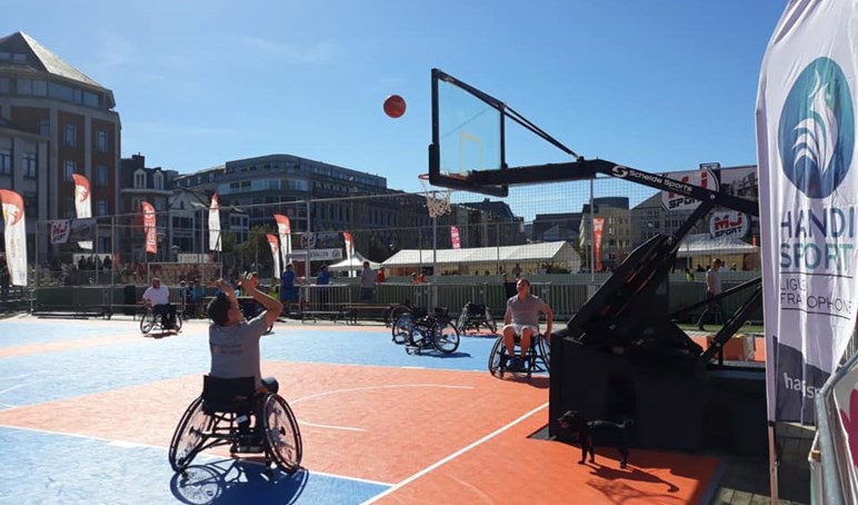 Disabled Sport - Wheelchair basketball