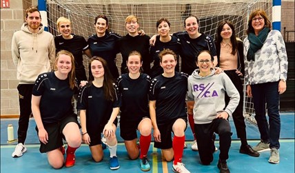Zaalvoetbal dames Daringwomen